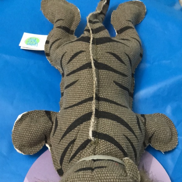 Happy Tails Critterz TIGER Adventure Plush Dog Toy NEW - Picture 3 of 7